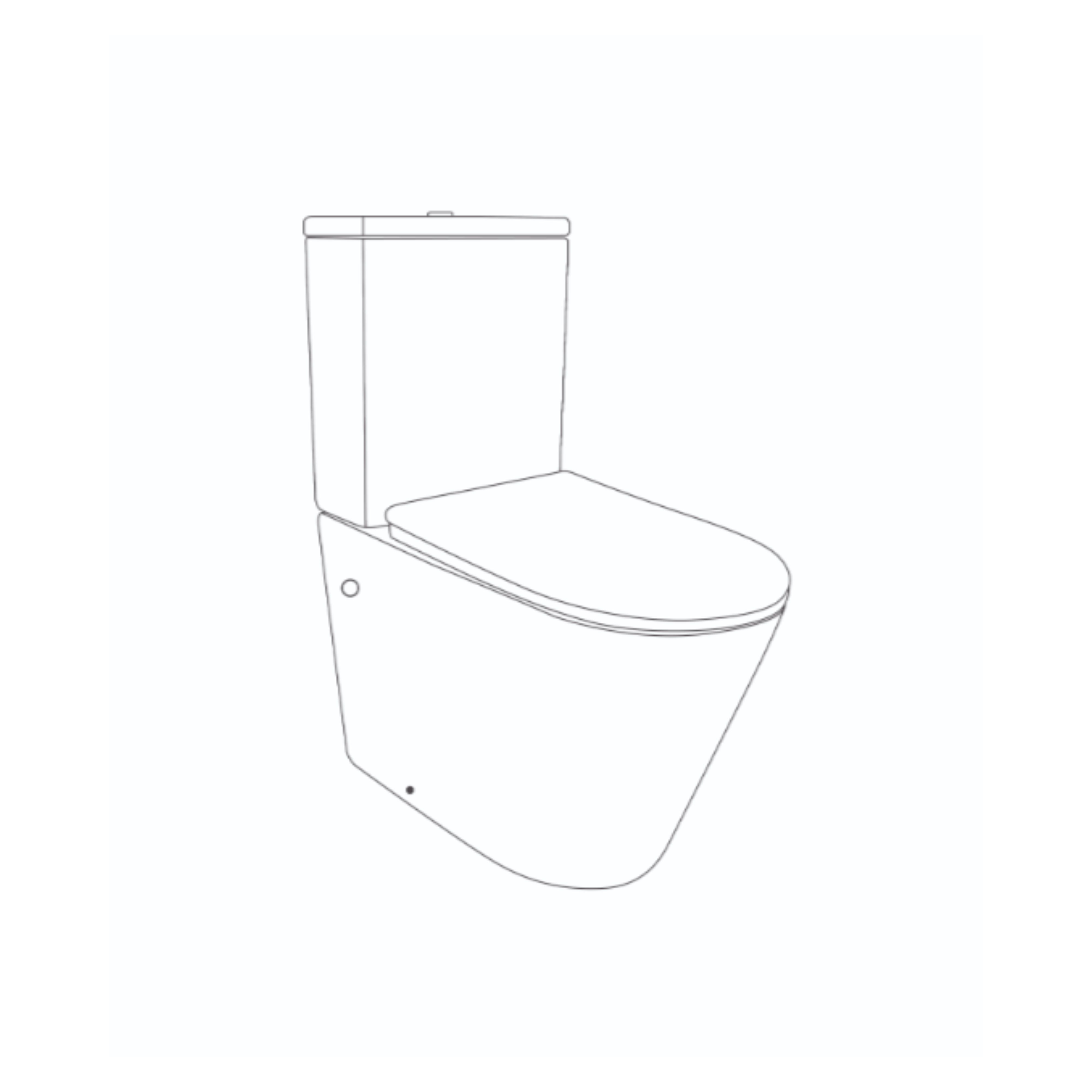 Унітаз підлоговий Qtap Swan Ultra Quiet з сидінням Soft-close 640x360x835 мм QT16222182TW White — фото2